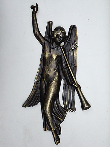 Metalni anđeo za grobove x-1018